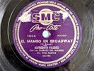 Alfredito Valdes El Mambo En Broadway Tito Puente SMC 78 RPM