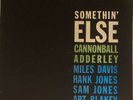 Cannonball Adderley - Somethin’ Else 1958 Mono Blue Note Records DG Ear SVG/VG+