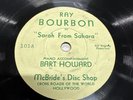 McBride’s Disc Shop 78 RPM Ray Bourbon - Sarah From Sahara 101 V+ Gay Drag