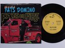 Rock & Roll 5X45 FATS DOMINO Fats On Fire ABC-PARAMOUNT picture sleeve HEAR o