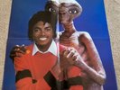 Michael Jackson - John Williams LP Box Poster + Book E.T. The Extra-Terrestrial