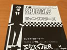 THE SPECIALS GANGSTERS/THE SELECTER JAPAN 7 INCH WWR-20652