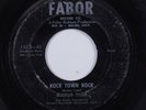 Rockabilly 45 RUCKUS TYLER Rock Town Rock FABOR HEAR o