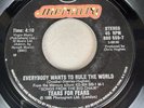 Tears For Fears 45 Everybody Wants To Rule The World / Pharaohs Mercury 1985 EX