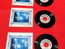 THE BEATLES (45 RPM - ITALY) COMPLETE SET of CIAO 2001 (COLLECTOR'S  PROMO COPY)