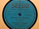 ORQUESTA RIVERSIDE / LEVANTATE MANUEL / GUEMPA / 78 RPM RECORD  NM