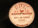 BLUES GOSPEL VOCAL GROUP PRISONAIRES Softly & Tenderly SUN 189 PROMO  EE-