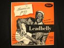 BLUES LEADBELLY Classics In Jazz CAPITOL H369  10 inch LP