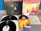 IRON MAIDEN RARE VINYL RECORD BUNDLE - RUNNING FREE