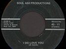 ASH SOUL INC. I Do Love You 45 Soul Ash Rare 1973 WV Sweet Soul Funk