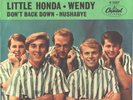 THE BEACH BOYS-4-SONG-EP-PICTURE SLEEVE + 45--(FOUR BY THE BEACH BOYS)--PS--PIC