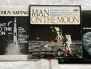 (3) SEALED Record Albums- ASTRONAUTS - APOLLO 11 - NASA - OUTER SPACE - Roy Neal