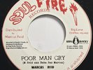FANTASTIC  Marcus Reid - Poor Man Cry / Soul On Fire  45 Repro