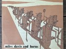 Miles Davis and Horns (1956 1st Press) VG+RVG DG Prestige 446 W 50th St NYC Mono