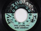 Northern Soul 45 - Ruby Andrews - Just Loving You - Zodiac