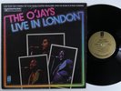 O'JAYS Live In London PHILADELPHIA INTERNATIONAL LP quadraphonic n
