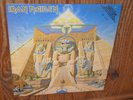 Iron Maiden Powerslave LP 1984 Capitol SJ-12321 Gold Promo Stamp EX Vinyl