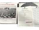 Westwood One Superstar Concert Series Robert Plant 3 Records Play Sheet 1988