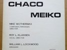 Chaco Meiko S/T Private Press Rock/Pop/Funk Soul LP Band 'N Vocal Mobile Record