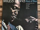 MILES DAVIS - KIND OF BLUE LP.  SIX-EYE MONO. RARE ORIGINAL INNER.  VG+/EX