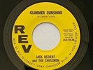 JACK BEDIENT and the CHESSMEN Glimmer Sunshine EX REV original Garage Psych 45