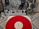 Infest - Slave Vinyl LP 1997 US Deep Six Draw Blank Hardcore W/Insert