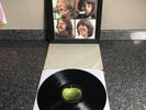 LP VINYL THE BEATLES ALBUM LET IT BE  PCS 7096 UK 1ST PRESS RED APPLE 1970 EX/EX