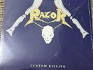 Razor - Custom Killing LP - Fringe Canada Speed Thrash Metal -Rare