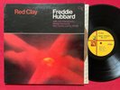 FREDDIE HUBBARD RED CLAY LP (1970) RVG VAN GELDER VG+ CTI 6001 HERBIE HANCOCK