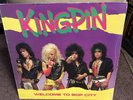 Kingpin Welcome To Bop City Vinyl Lp Rare Hair Metal