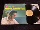 ELVIS PRESLEY LSP-3643 PARADISE HAWAIIAN STYLE RARE TAN LABEL REISSUE NM TO MINT