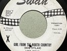 LINK WRAY-GIRL FROM THE NORTH COUNTRY/YOU HURT ME SO-SWAN DJ WLP Promo 45rpm