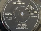 The Beatles - Hey Jude - Export 7” Vinyl DP 570 - Rare   Excellent Condition