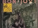 Bon Jovi Slippery When Wet Vinyl LP Record 1986 Pressing