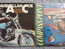 Set of 2 David Allan Coe Used Vinyl Records LPs Rides Again & Compass Point
