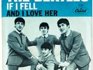 BEATLES US 'AND I LOVE HER' 'IF I FELL' EC PICTURE SLEEVE & 45 MACLEN ONLY PUBL.