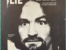 Charles Manson Lie LP True 1st Pressing With Poster Awareness Records Folk Psych