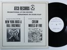 CREAM/NEW YORK ROCK & ROLL ENSEMBLE Department-In-Store-Play ATCO LP wlp p