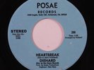 Hard Rock 45 DIEHARD Heartbreak POSAE HEAR q