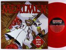Meatmen - Pope On A Rope LP - Self Destructo Red Wax Reissue VG++