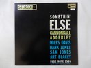 Cannonball Adderley Somethin' Else Blue Note BST 1595 Japan  VINYL LP