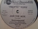 Pretty Tony – Jam The Box 12” Vinyl Single 1984 MSI-109 Electro Funk