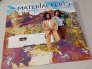TAWNY NEWSOME & BETHANY THOMAS Material Flats LP Blue Green Vinyl Autograph RARE