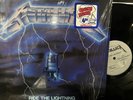Metallica – Ride The Lightning LP 1984 Megaforce – MRI 769 EX/EX [SILVER LABEL]