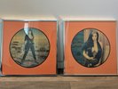 2 Russ-Meyer-Picture-Discs - Soundtrack Vinyl - gerahmt