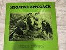 Negative Approach Tied Down Black Vinyl LP Record 1st Press