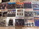 FIFTEEN BEATLES PICTURE SLEEVES w/45s, GREAT collection, seldom listed SAVE SHIP