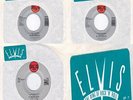 King ELVIS Presley Blue Xmas  Dont Be Cruel  Hound Dog LAST 3 RCA US 45s + P/S
