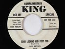 Blues R&B 45 - Roy Brown - Good Looking And Foxy Too - King - promo