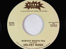 Hard Rock AOR 45 - Velvet Rush - Nobody Wants You - Starr VG++